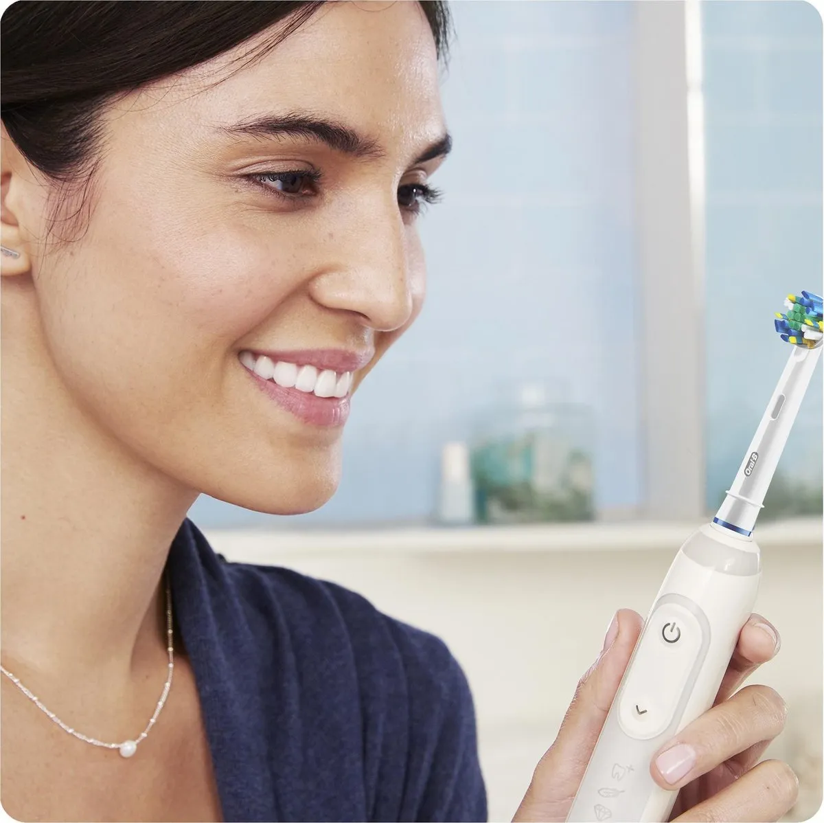 Oral-B Floss Action Opzetborstels 12 Stuks - Wit