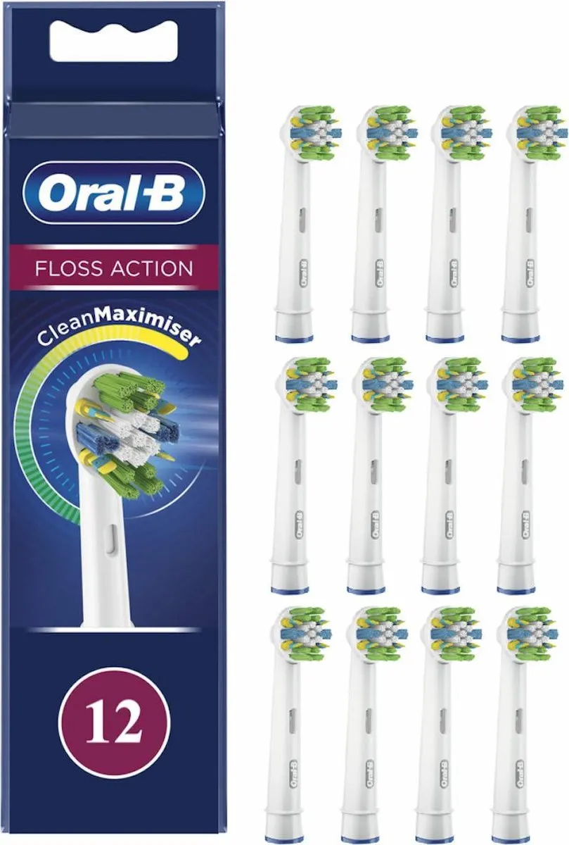 Oral-B Floss Action Opzetborstels 12 Stuks