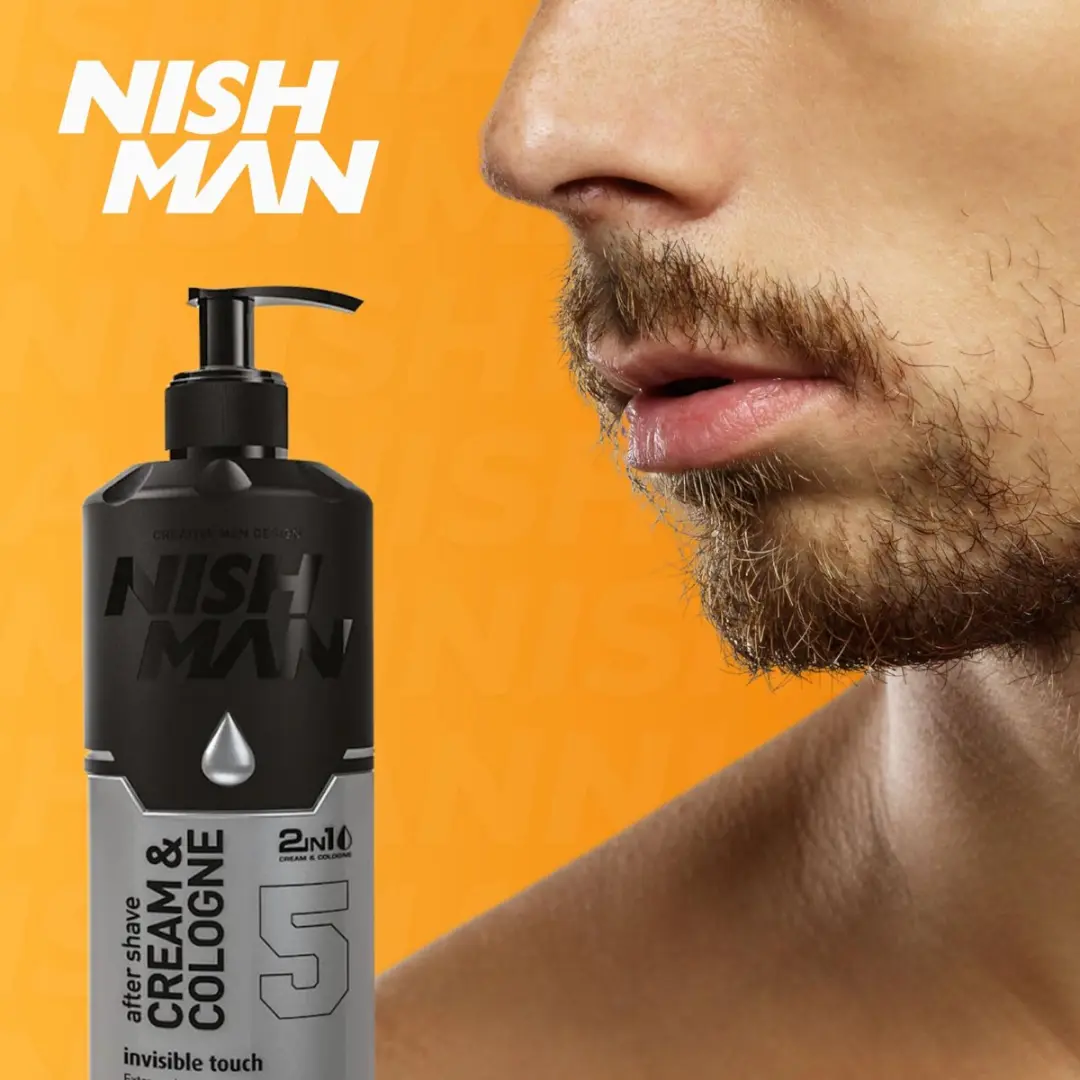Nishman After Shave Cream & Cologne Invisible Touch 400ml