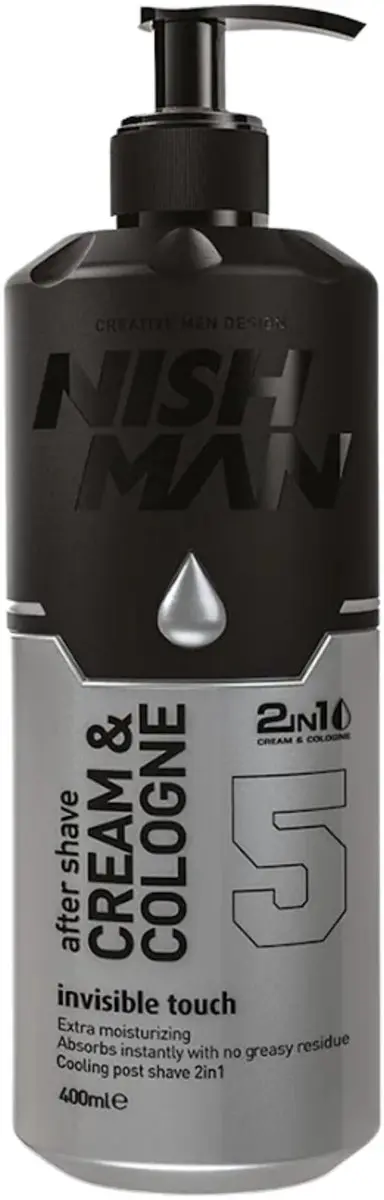 Nishman After Shave Cream & Cologne Invisible Touch 400ml