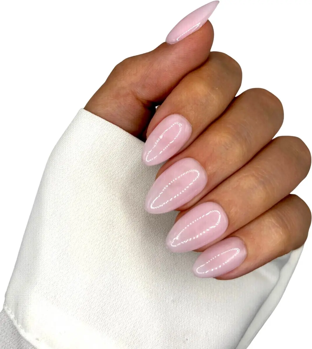 SD Press on Nails No. 53 Baby Cakes Medium Almond