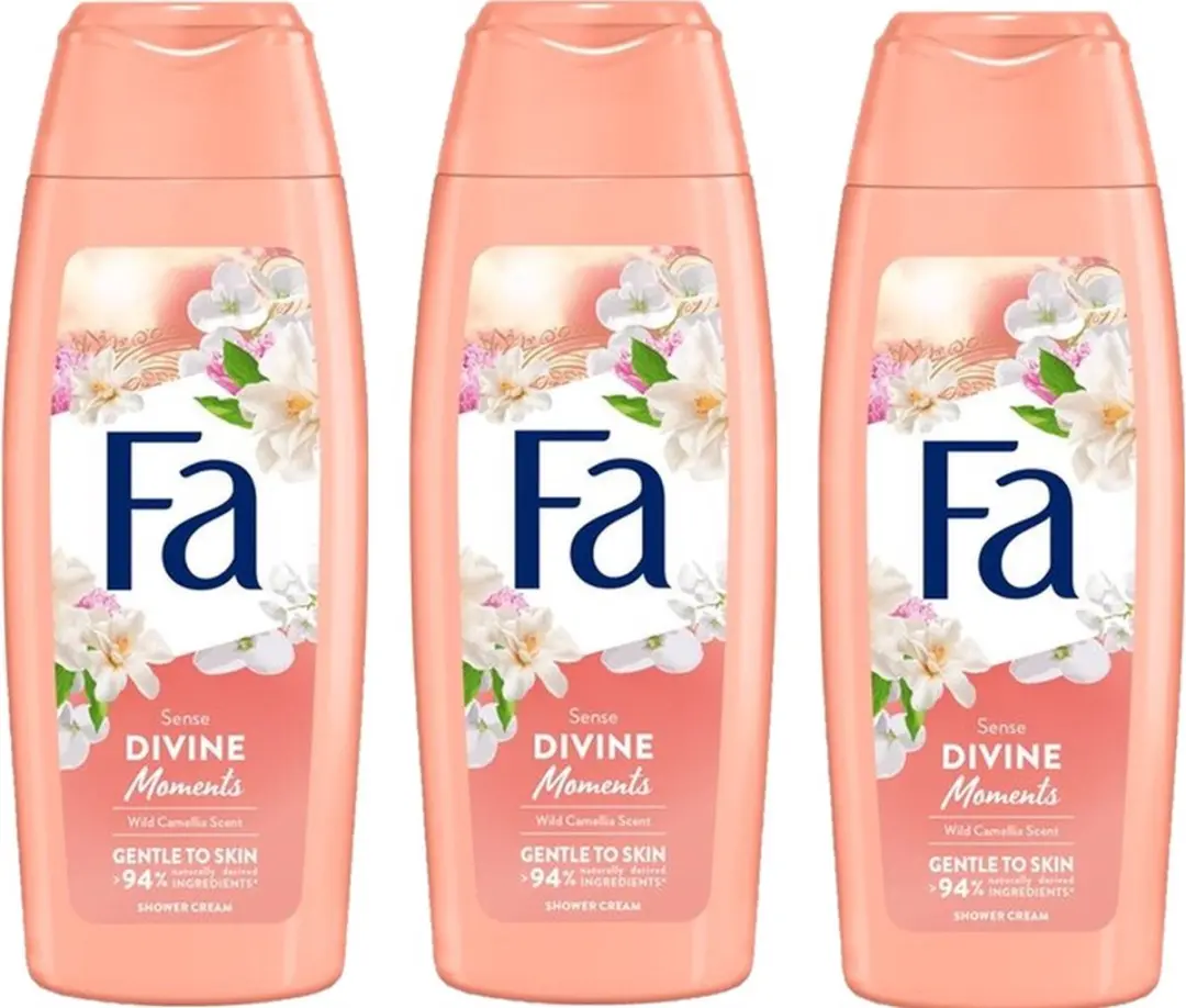 Fa Divine Moments Douchegel 750ml - 3 Stuks