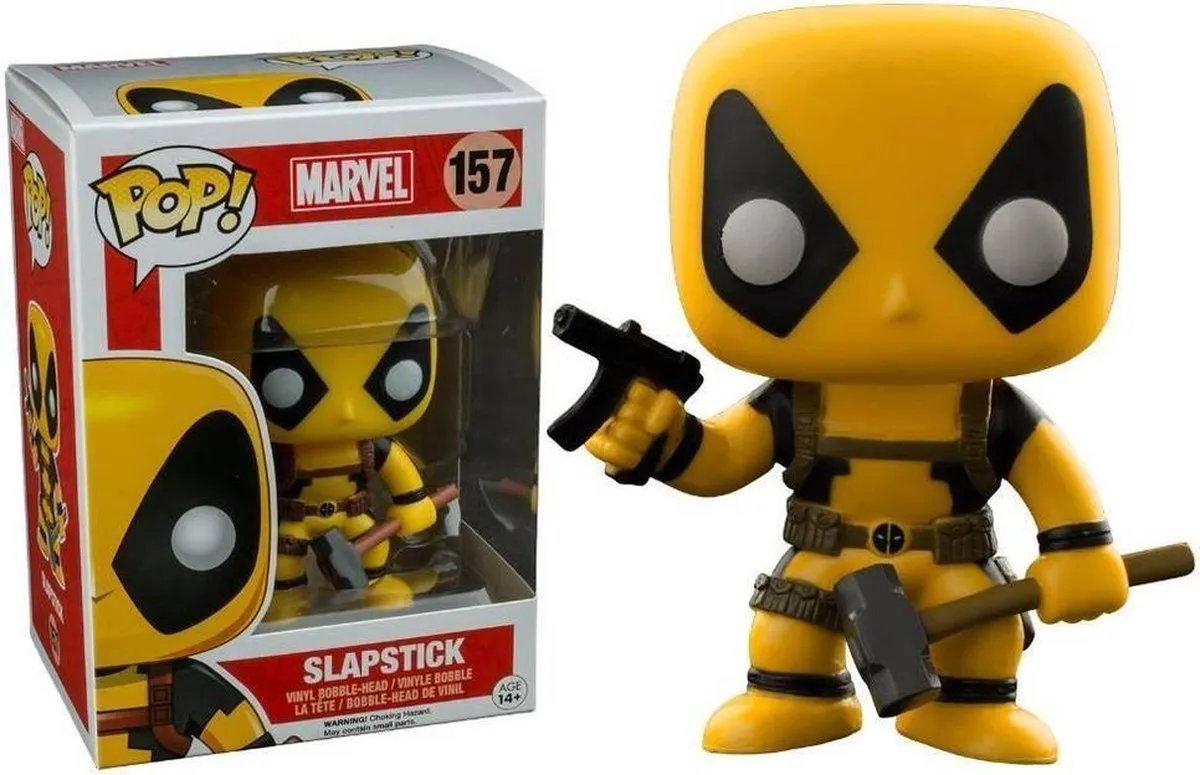 Funko Deadpool RS Slapstick #157 Limited Editie - Geel - afbeelding 2 van 2