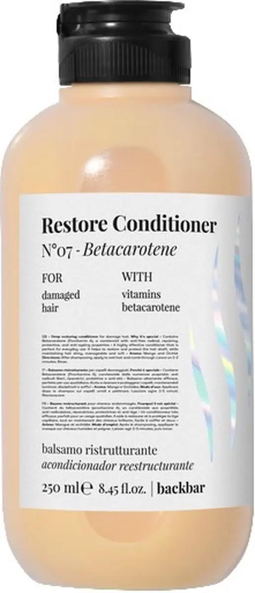 Farmavita Conditioner Back Bar Restore Nº07 - 250ml
