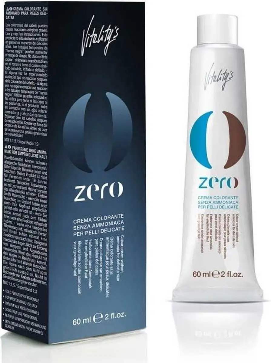 Vitality's Zero 8/31 Blond Doré Cendré Permanent Haarkleuring 60ml