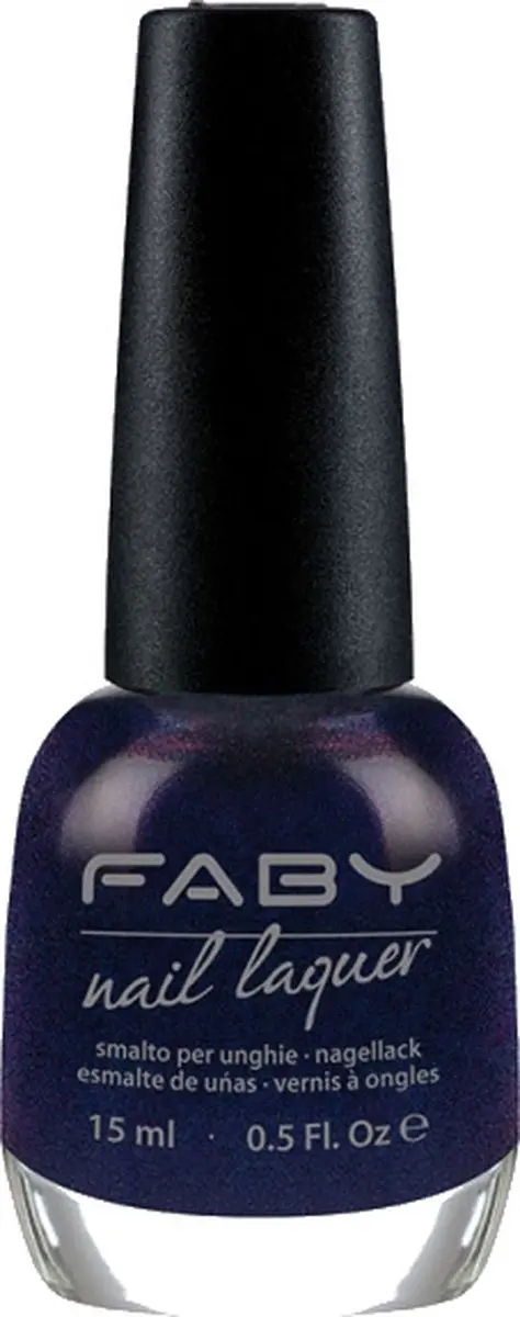 FABY Ocean Boulevard Vegan Nagellak Blauw 15ml