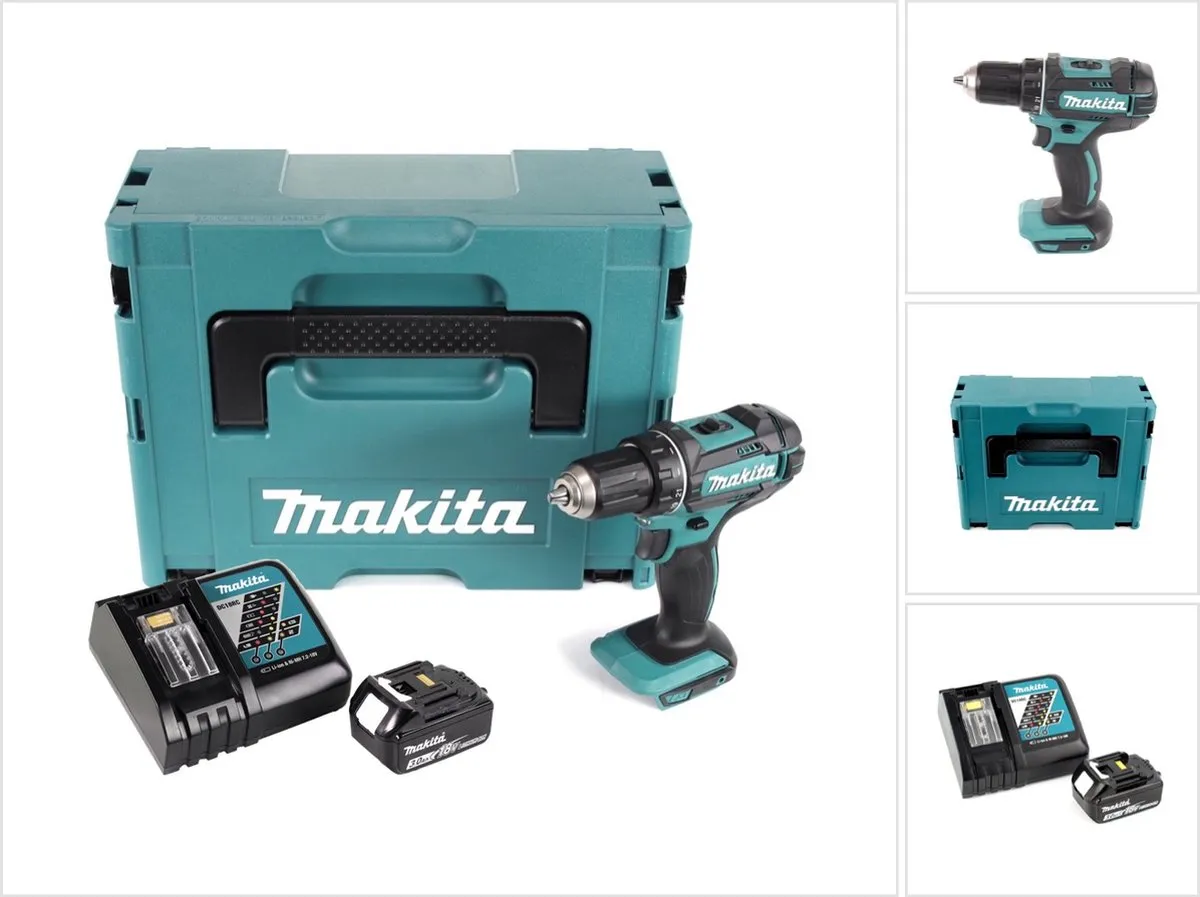 Makita DDF482RF1J Accuboormachine 18V