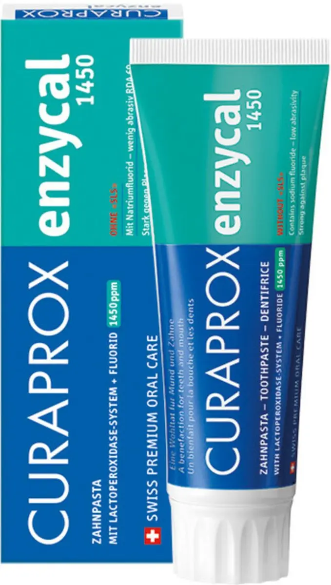 Curaprox Enzycal 1450 Tandpasta 75ml
