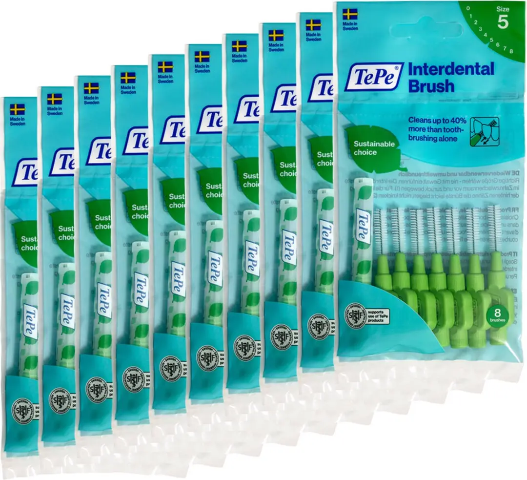 TePe Interdentale Ragers Original 0,8mm - Groen - 80 Stuks