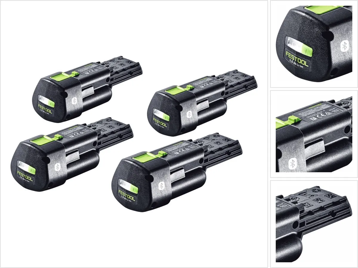 Festool BP 18 Li 3,0 Ergo I Accu Set 4x