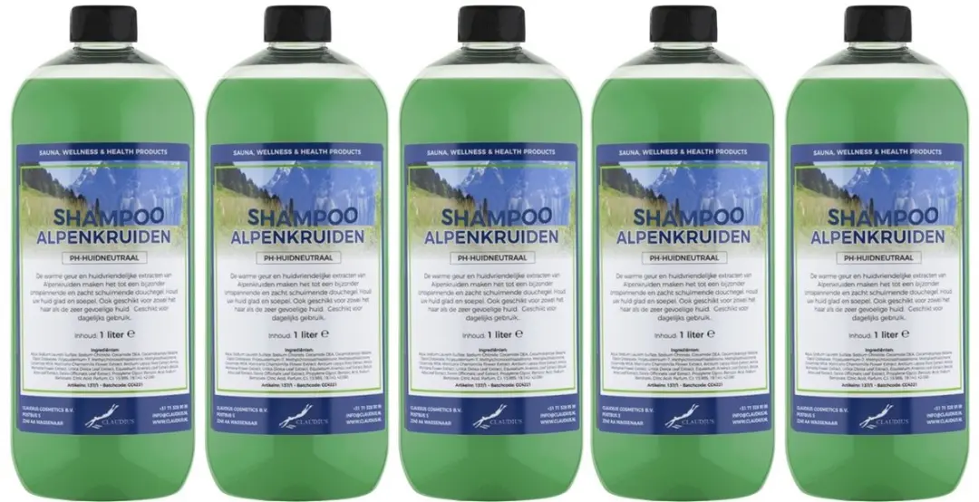 Splashbox Cosmetics Alpenkruiden Shampoo 1L