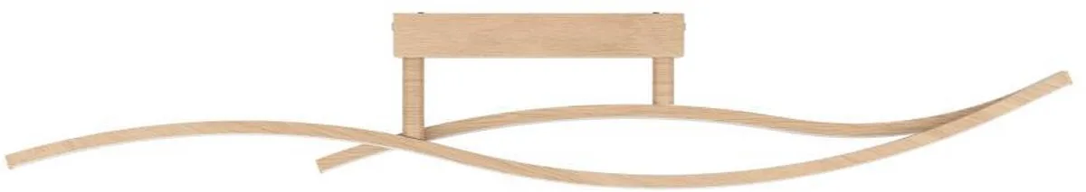 Eglo Grisolia Plafondlamp LED 85cm - Bruin/Wit