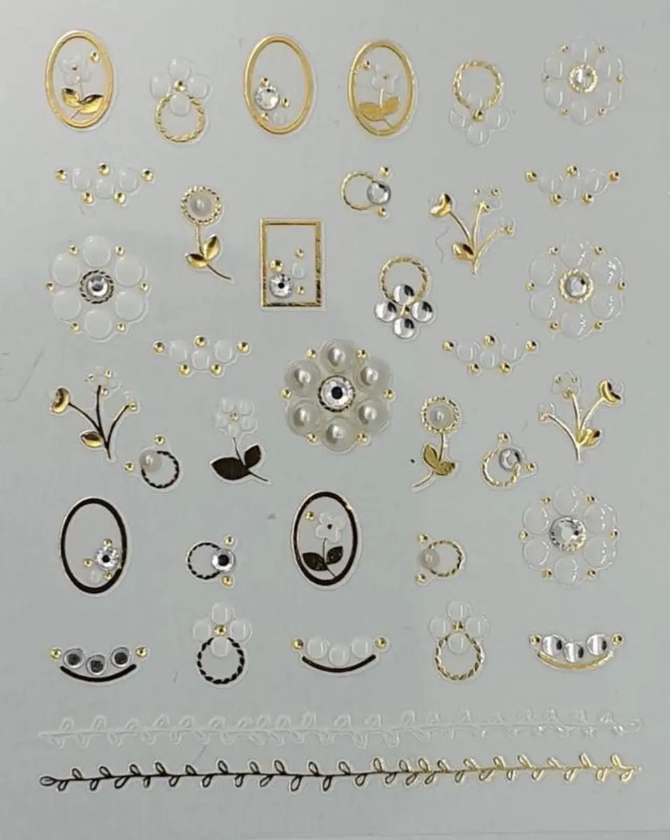 Korneliya 3D Nail Jewels DL04 Nagelstickers