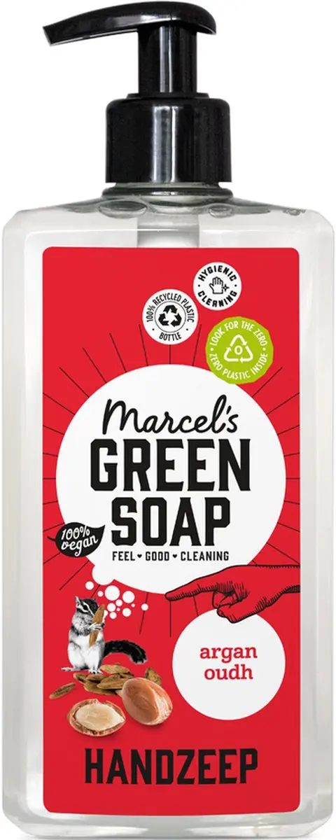 Marcel's Green Soap Handzeep Argan & Oudh 6x500ml