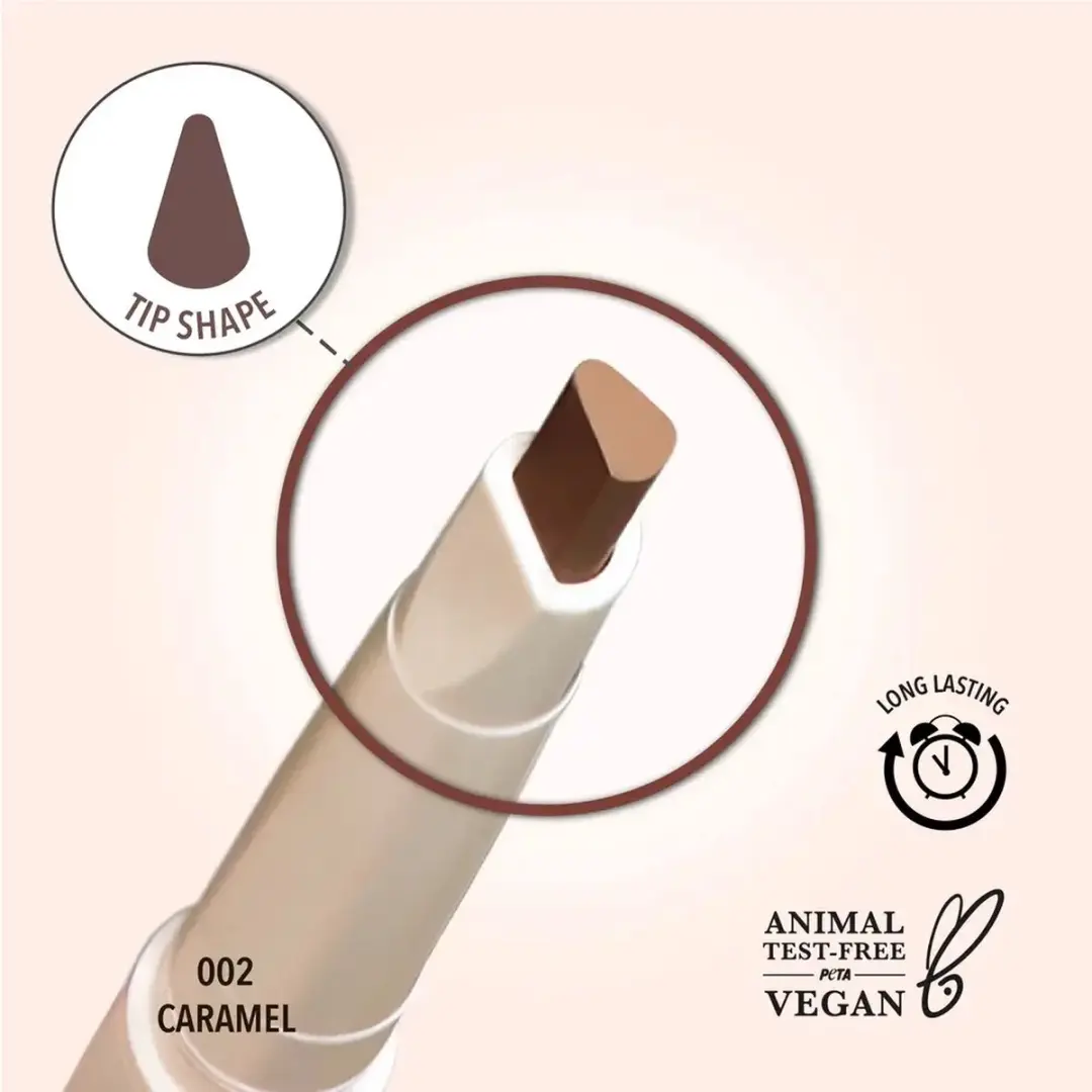 Moira Angled Brow Pencil 002 Caramel - 5g