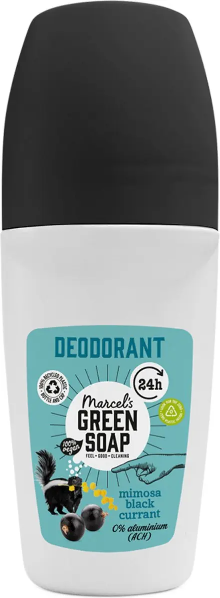 Marcel's Green Soap Deo Roller Mimosa & Zwarte Bes - 250ml