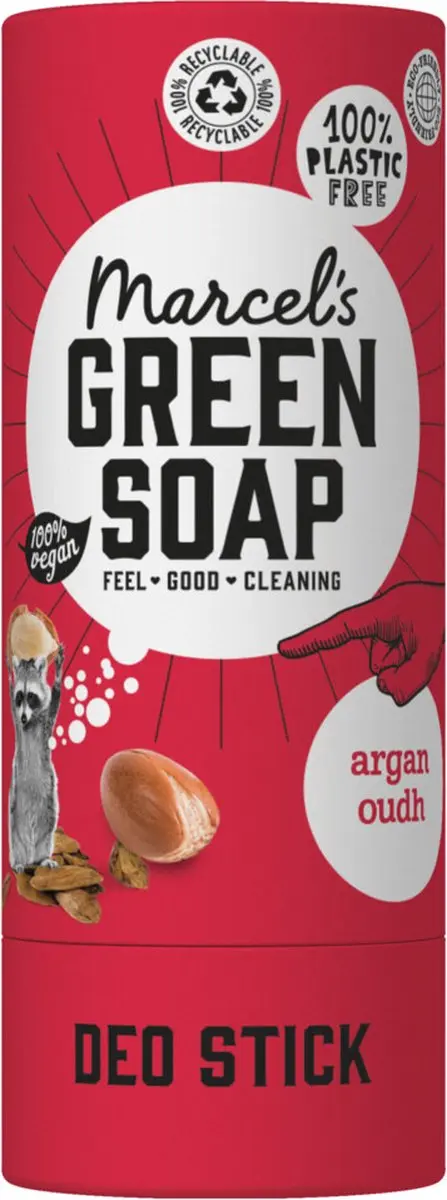 Marcel's Green Soap Deodorant Stick Argan & Oudh 40g