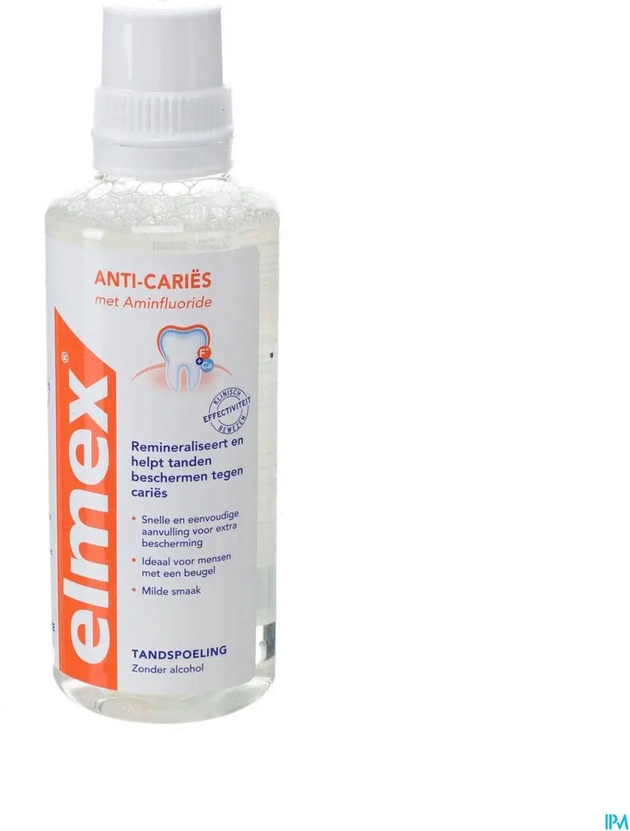 Elmex Anti-Cariës Tandspoeling 400ml - 18 Stuks