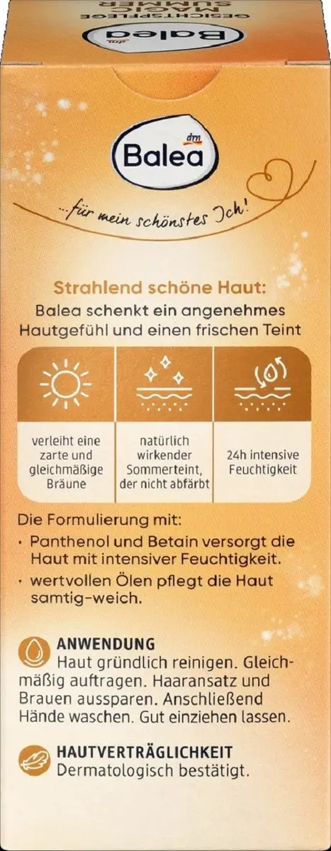 Balea Magic Summer Gezichtsbruiner 50ml - Medium