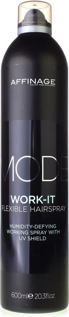 Affinage Mode Work It Flexible Hairspray 600ml