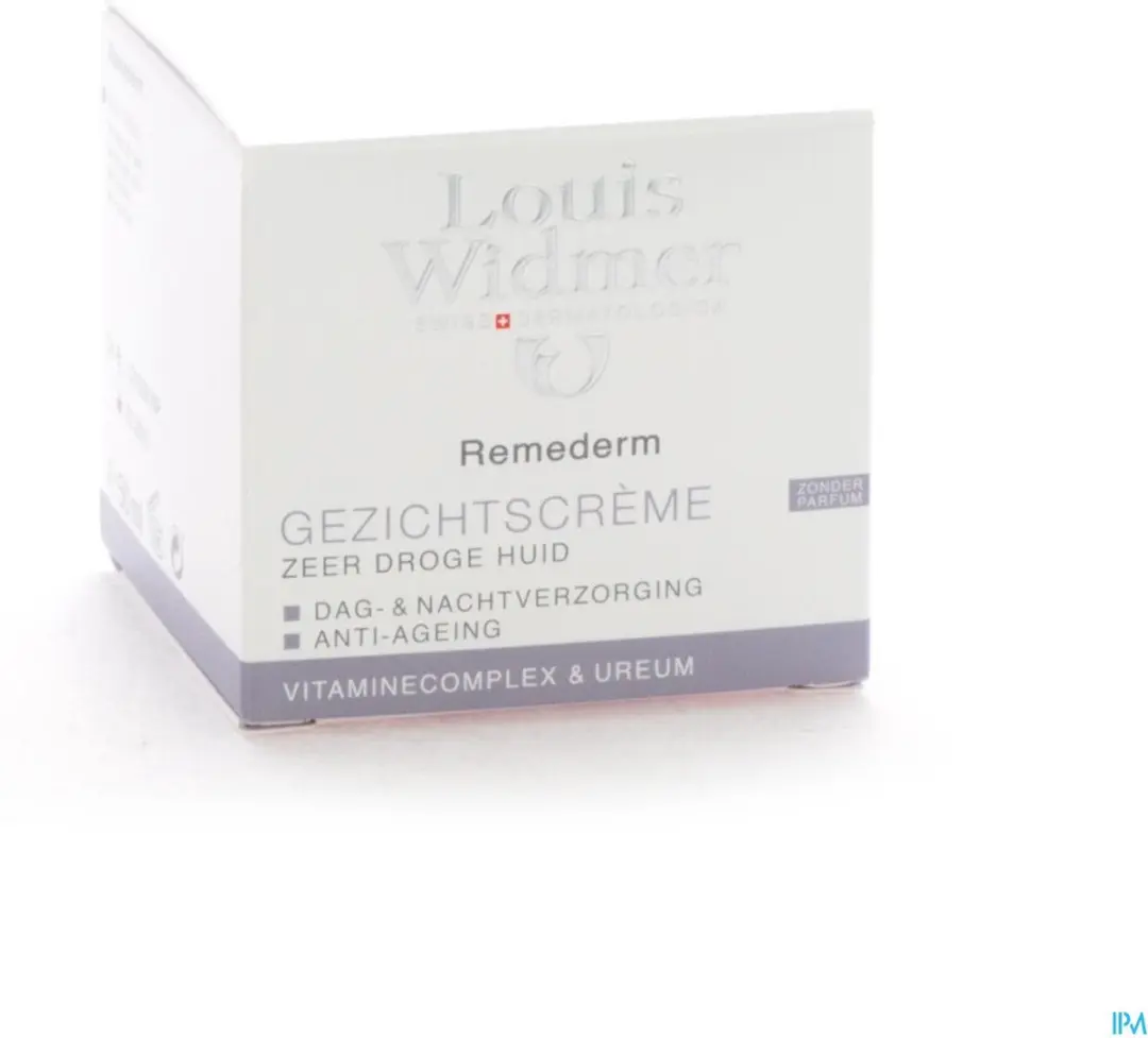 Louis Widmer Remederm Dagcrème Zonder Parfum 50ml