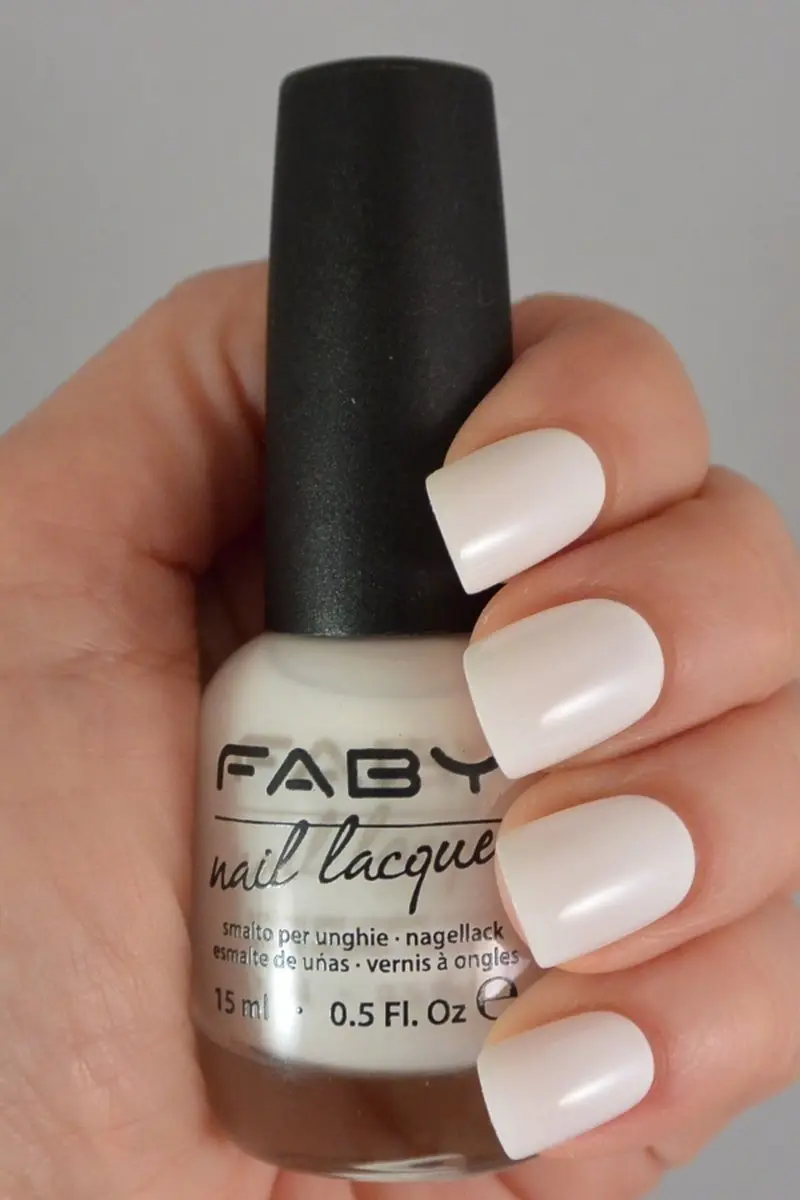 FABY Vegan Nagellak Optical White - 15ml