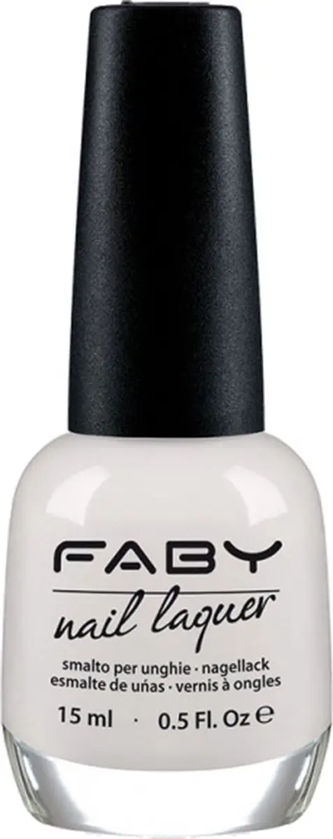 FABY Vegan Nagellak Optical White