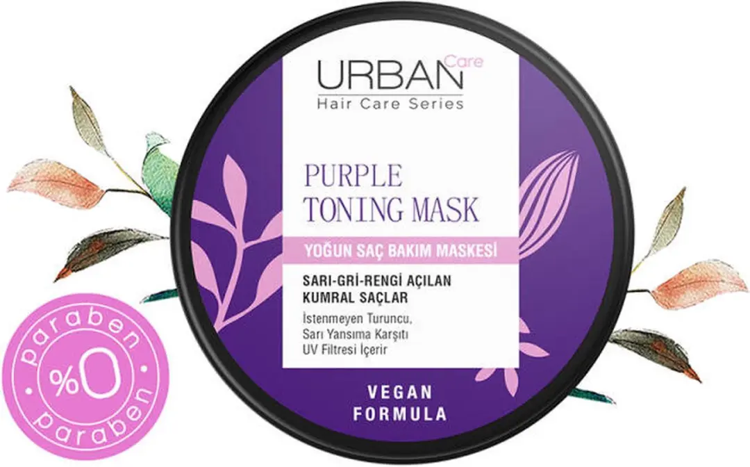 Urban Care Purple Haarmasker 230ml - Paars