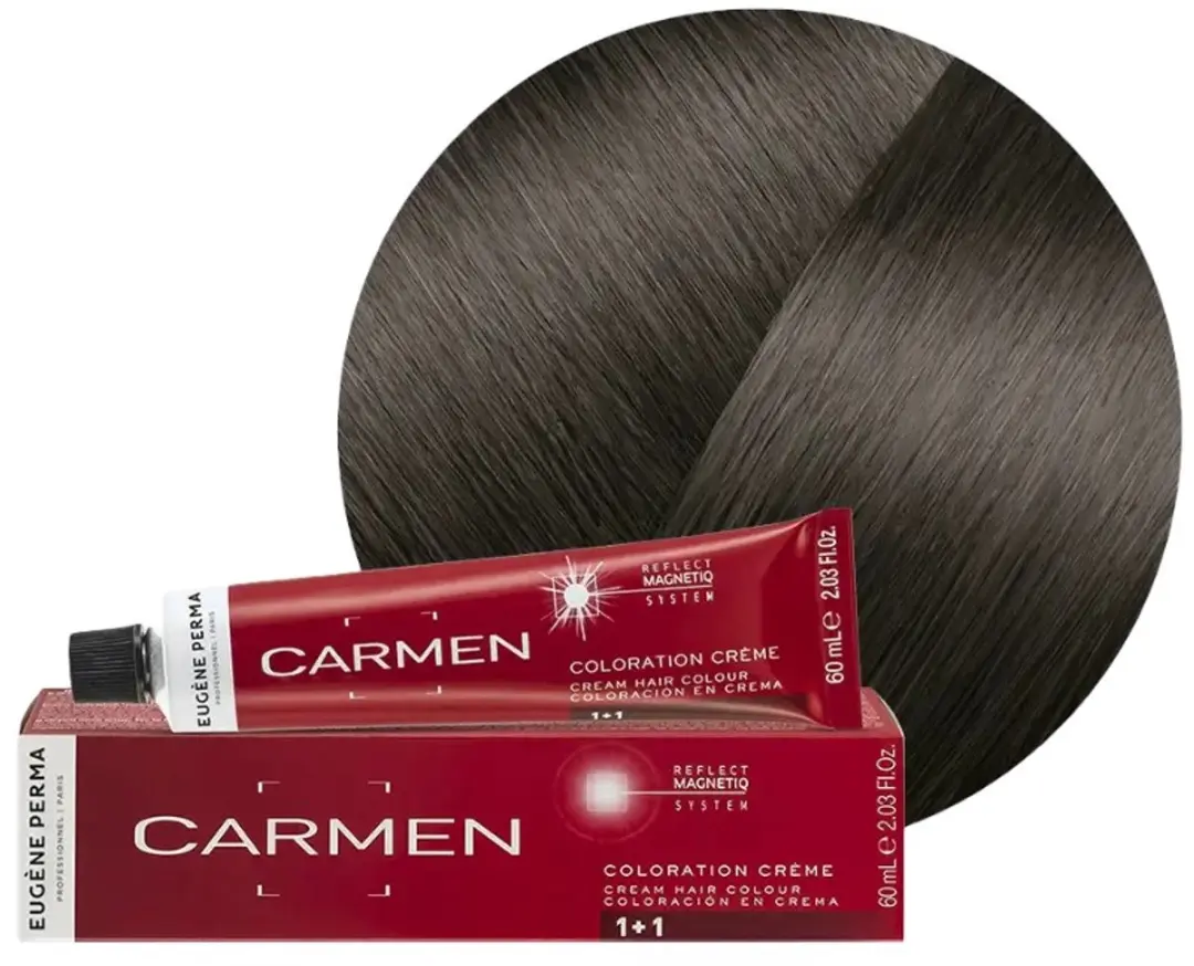 Eugene Perma Carmen Ultime Permanente Kleuring 60ml - 06.1 Ash Dark Blonde