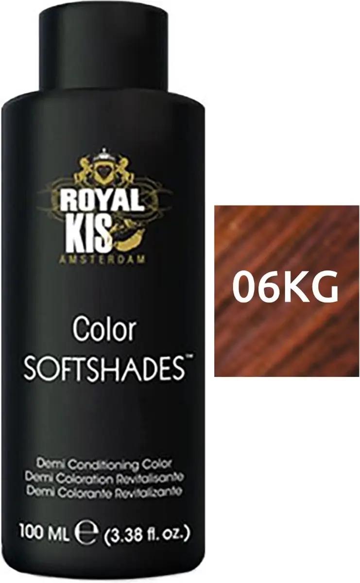 KIS Royal Softshades 150ml - Kastanjebruin - Donker koper goud blond