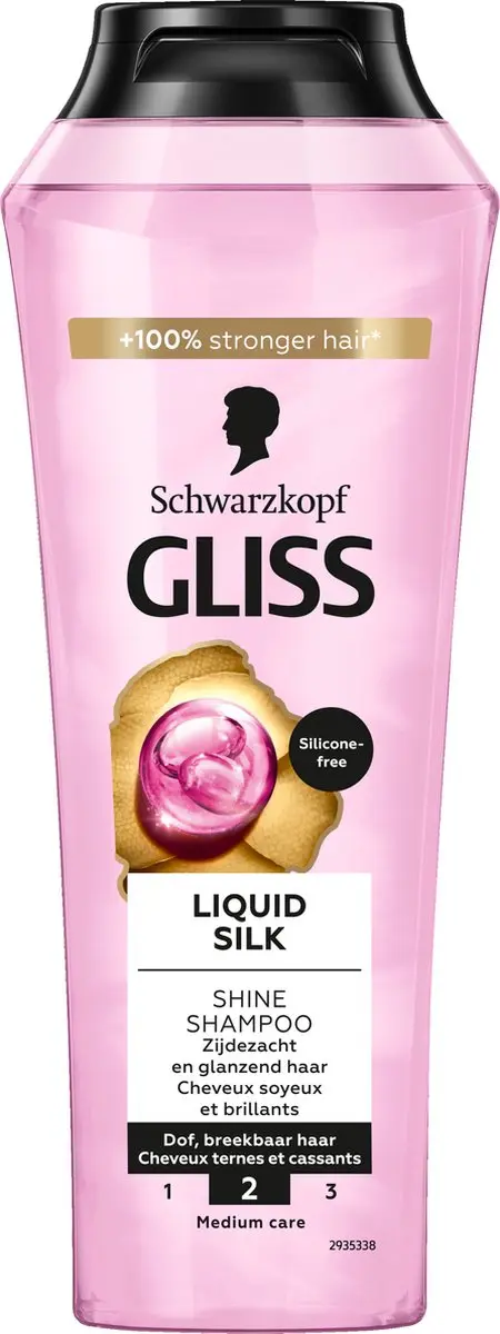 Gliss Liquid Silk Shampoo - 6x250ml