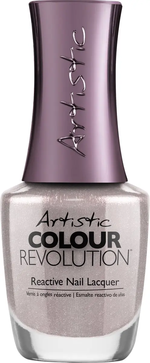 Artistic Nail Design Colour Revolution Precious in Platinum