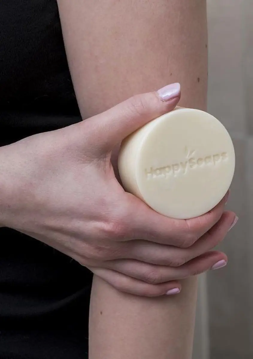 HappySoaps Body Lotion Bar Sweet Sandalwood 65g