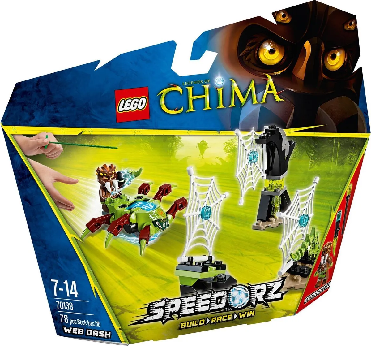 LEGO Chima Websprint 70138