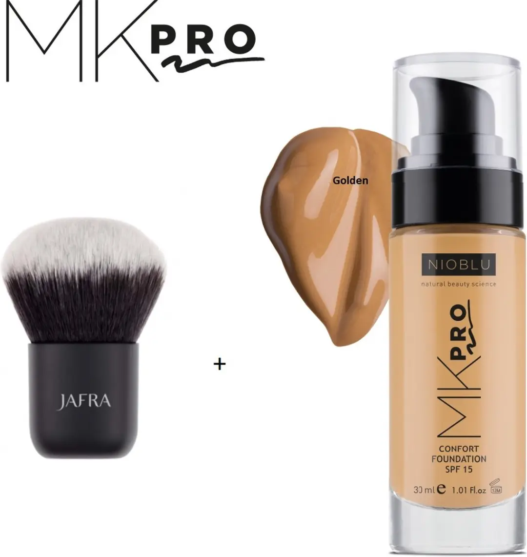 NIOBLU MKPro Foundation SPF 15 Golden