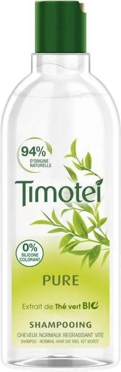 Timotei Haarshampoo Regulier Haarherstel Vite Pure 300ml - 6 Stuks