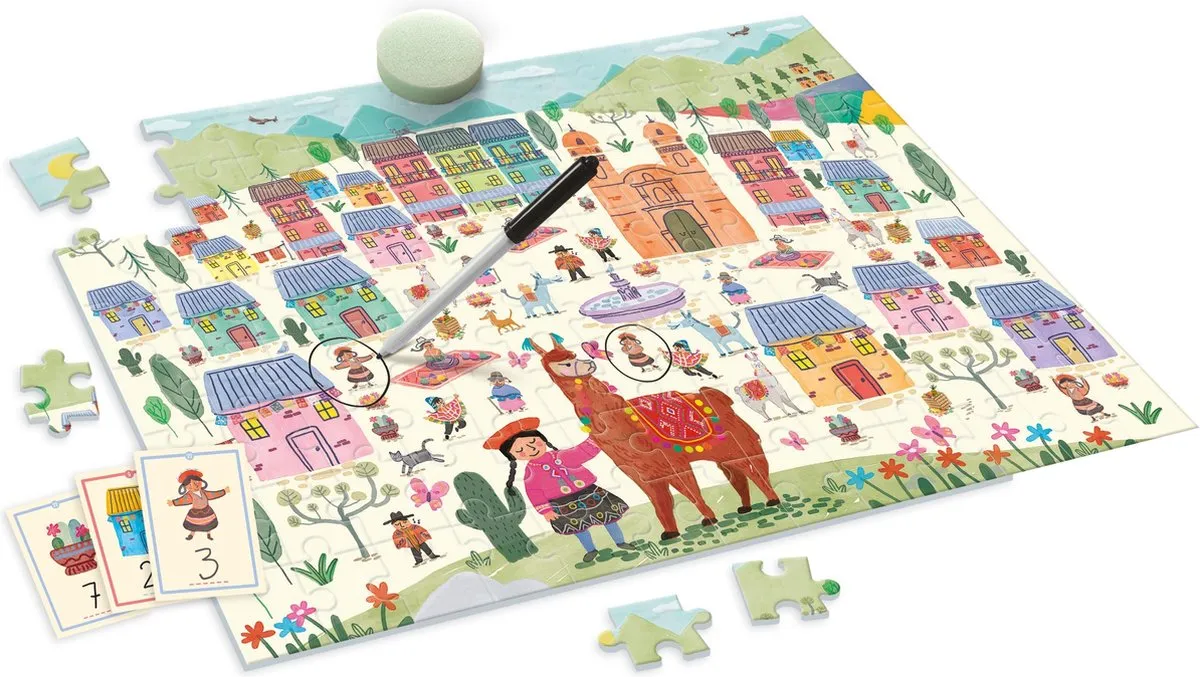 Clementoni Telpuzzel Educatief Spel 66914