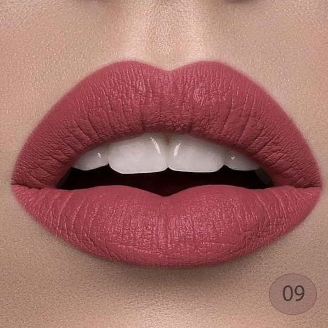 Golden Rose Velvet Matte Lipstick 09 - Lichtroze - afbeelding 4 van 4