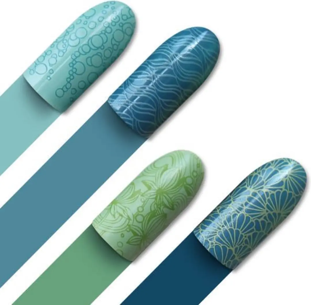 Moyra Stamping Plate 29 Waterworld - 55g