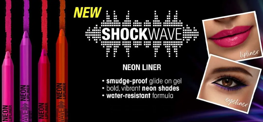 L.A. Girl Shockwave Neon Liner Rood - 6g