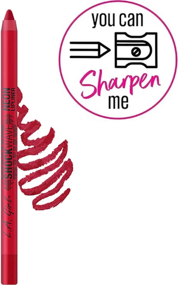 L.A. Girl Shockwave Neon Liner Rood - 6g