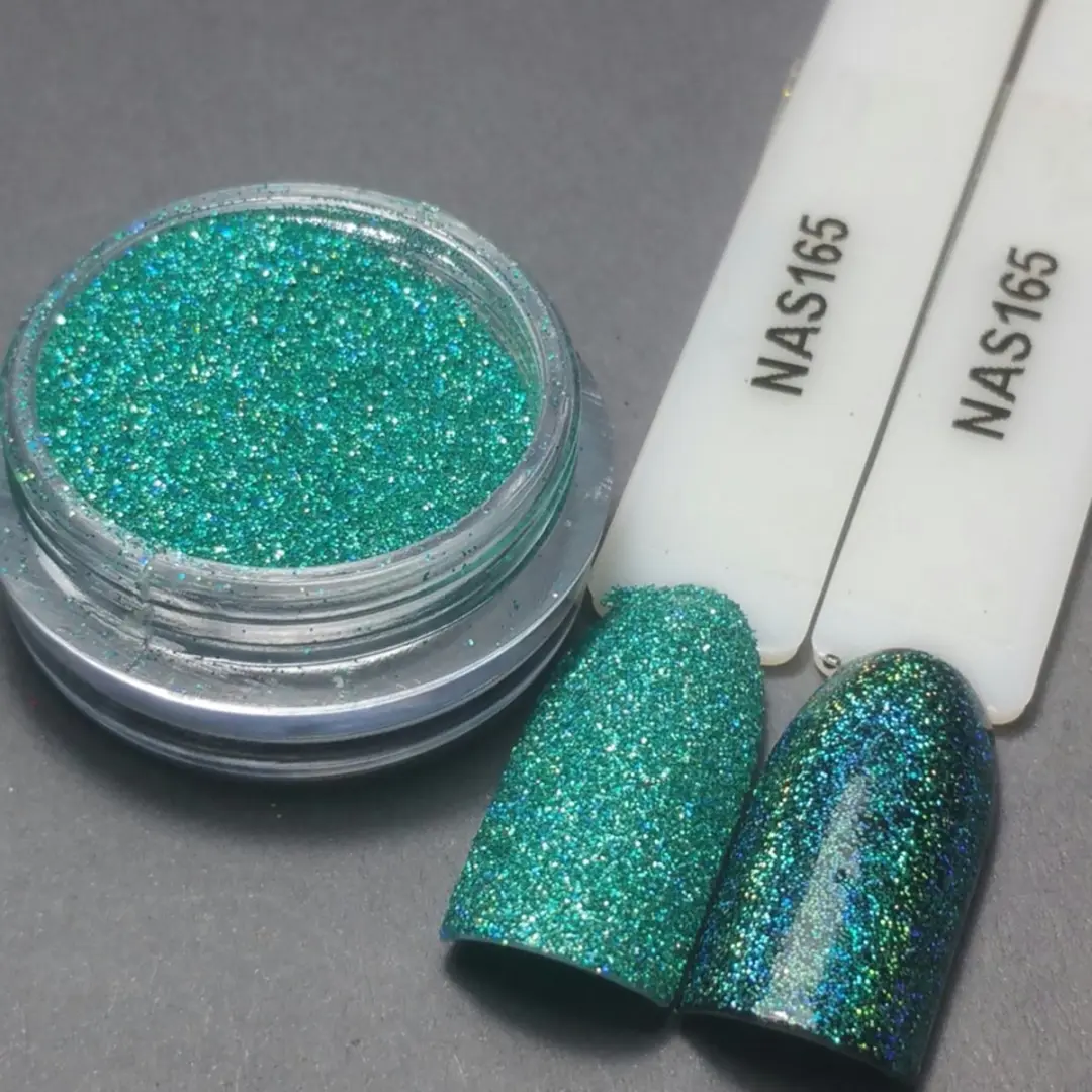 Korneliya Nailart Sugar Nagelglitter 165 Holografic Turquoise