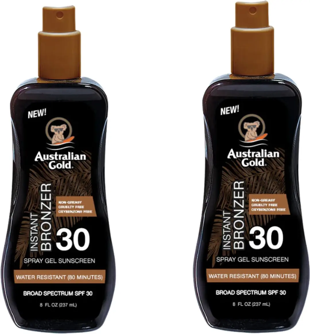 Australian Gold SPF 30 Spraygel met Bronzer 237ml