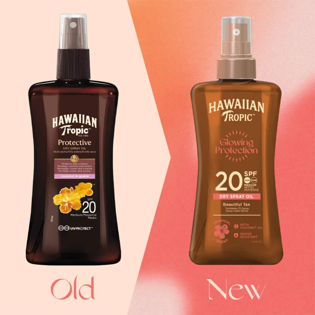 Hawaiian Tropic Protective Dry Spray SPF 20 - 600ml (3x200ml)