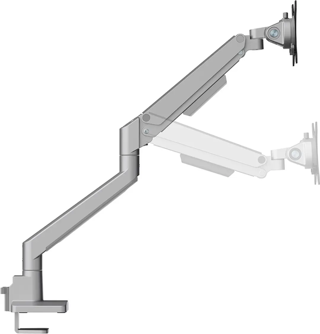 Neomounts NEXT Slim DS70-250SL2 Monitorarm 2x 17-32" - 1-9kg/scherm - Zilver