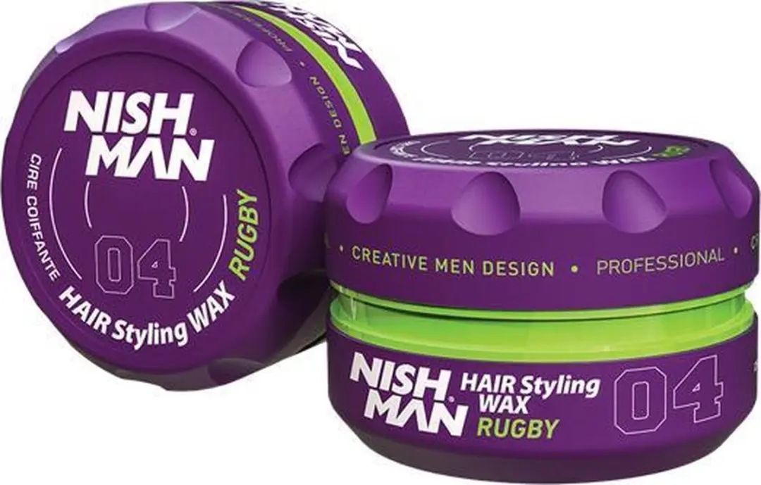 Nishman Hair Styling Wax 04 Rugby Escobar Geur 150g