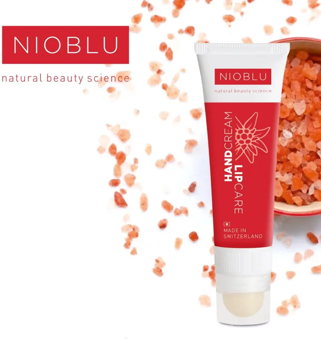 Nioblu Handcreme & Lipcare Rood 25ml