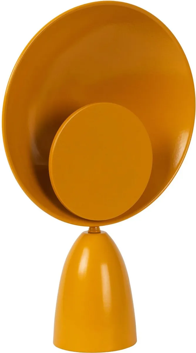 Lucide Castamar Tafellamp Ø25,5cm - 8W LED 2100K - Okergeel