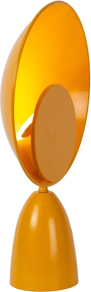 Lucide Castamar Tafellamp Ø25,5cm - 8W LED 2100K - Okergeel