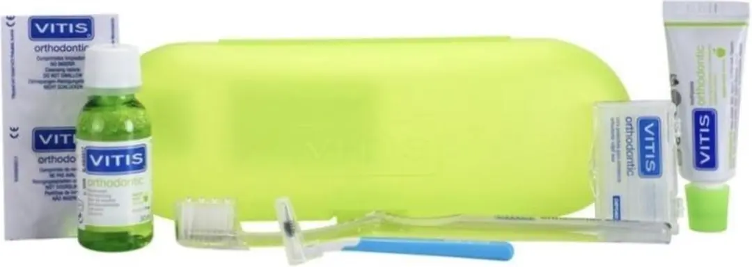 Vitis Orthodontic Kit Beugelreiniging - 8 Stuks